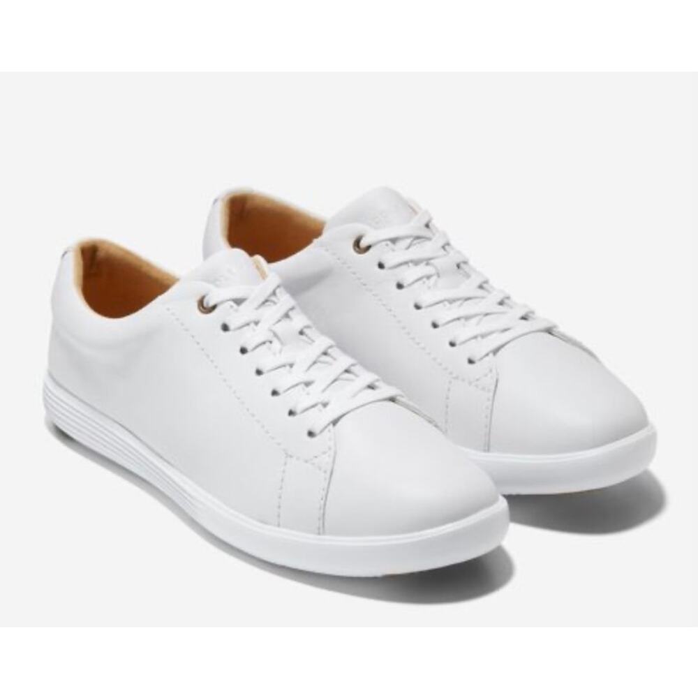 NIB Womens Cole Haan Grand Crosscourt II Leather Sneakers W08780 Size 8.5